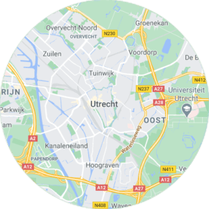 Google maps afbeelding Utrecht